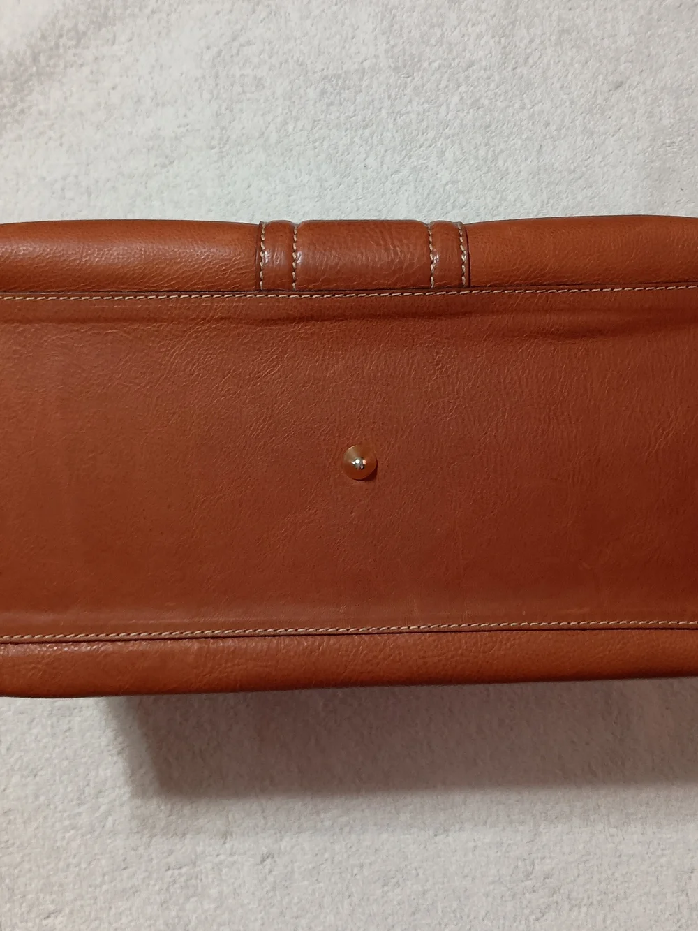 Vintage Never Used Pollini Leather Doctor's Bag With Lock & Key